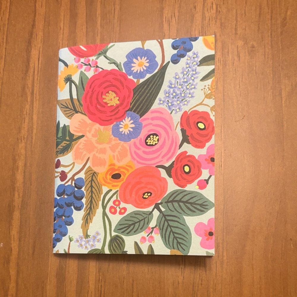 Floral Patterned Notebook